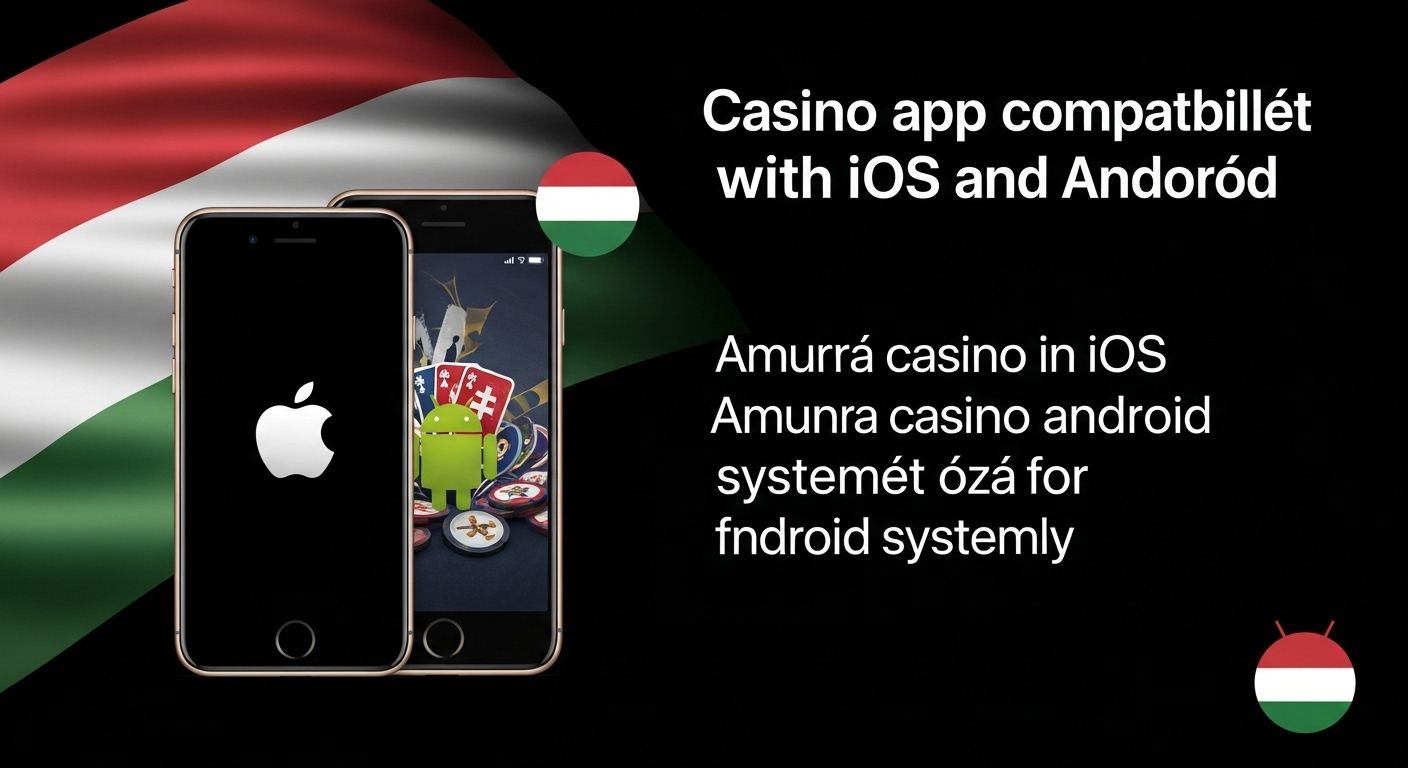 Kompatibilitás iOS és Android rendszerrel casino app iPhone