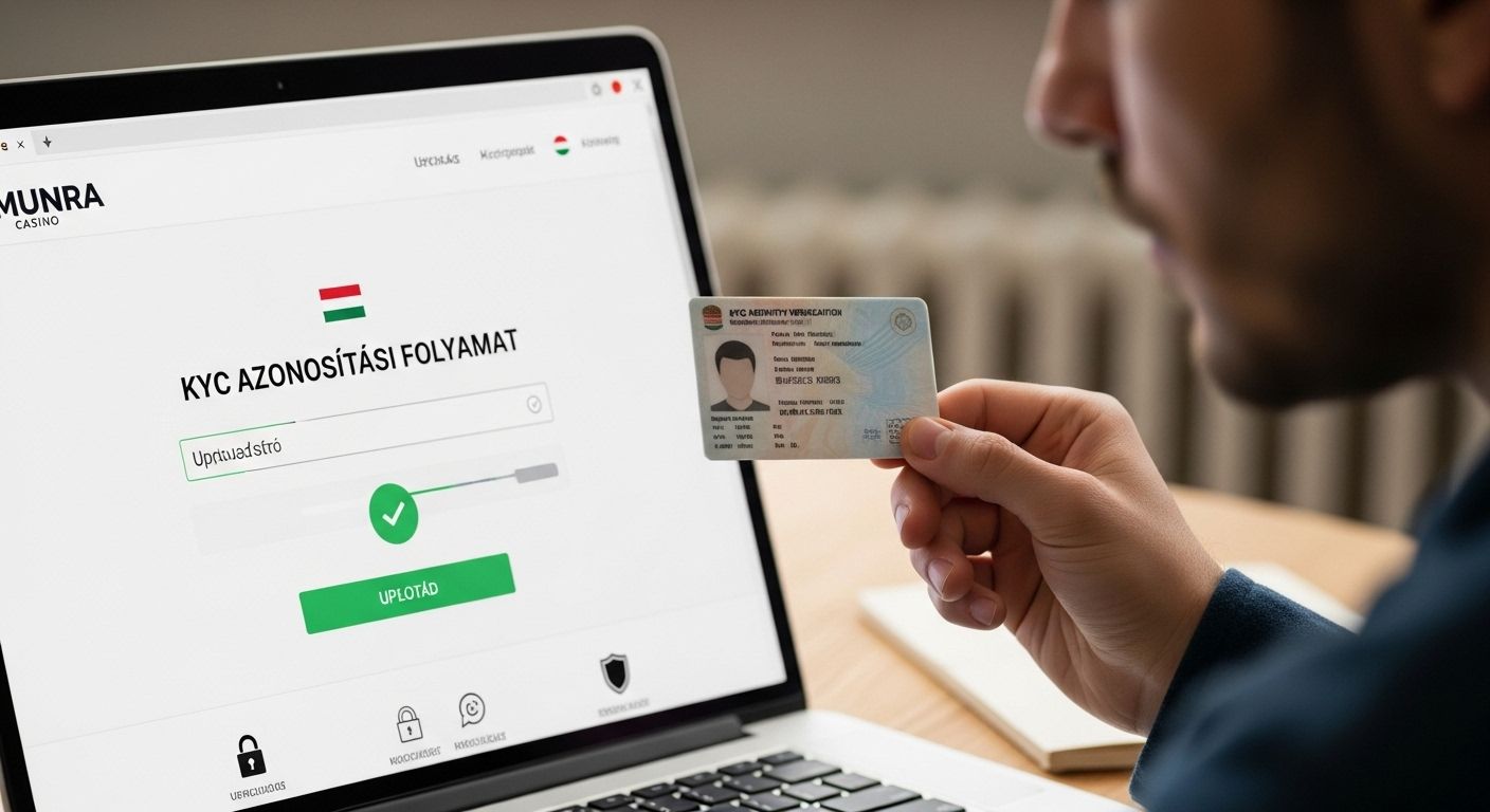 Ellenőrzési folyamat KYC casino