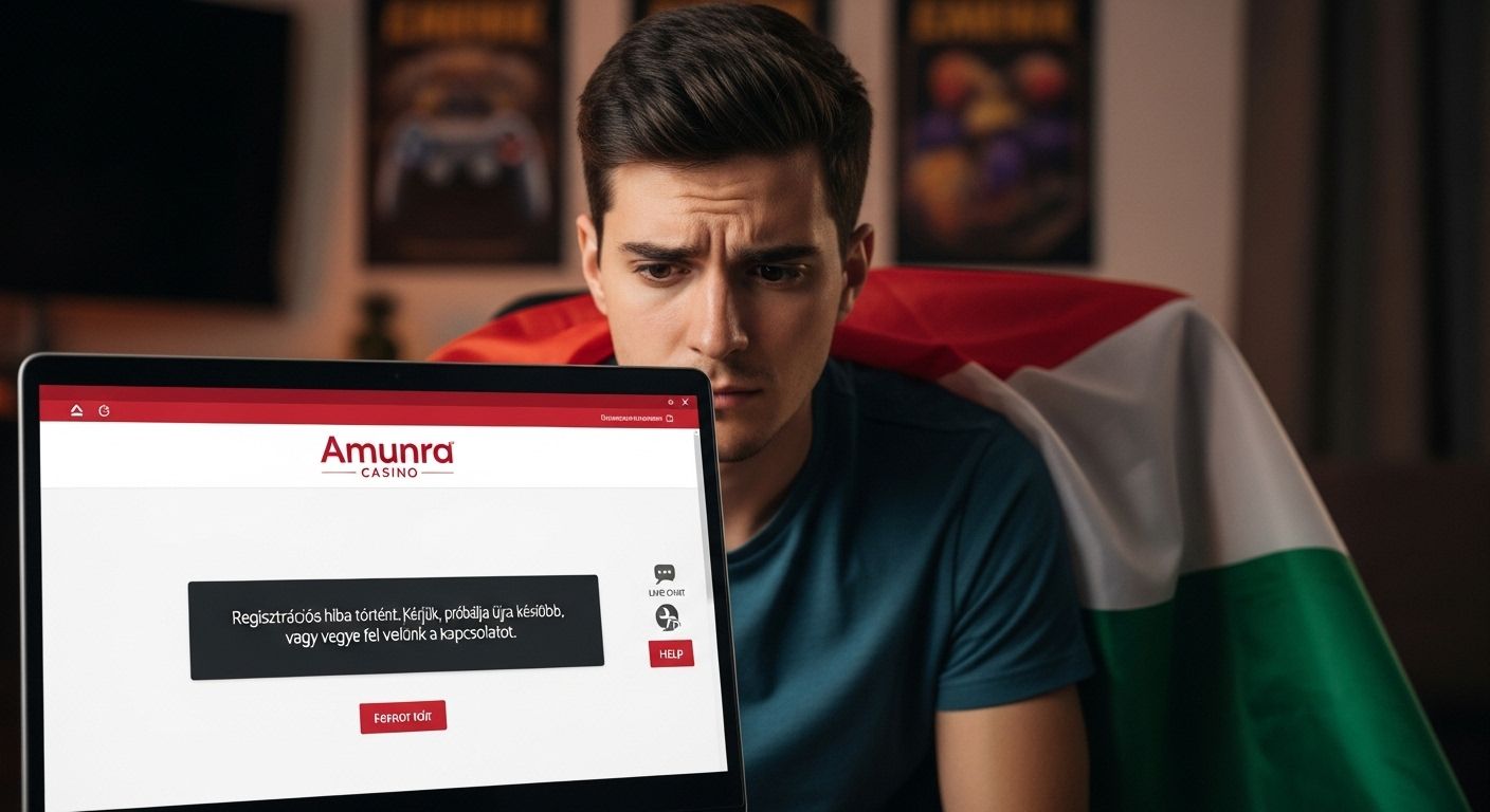 Regisztrációs problémák hibaelhárítása casino registration